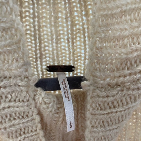 Free people turtleneck, long tunic, or dress and cream - Picture 11 of 11